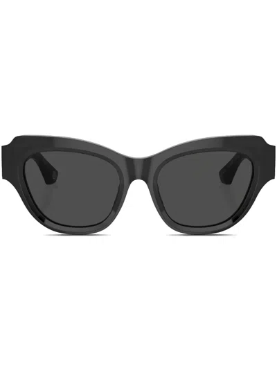 Burberry Eyewear Rose Monogram Cat-eye Sunglasses In Grey