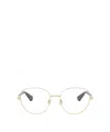 Burberry Eyewear Round Frame Glasses