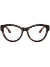 Burberry Eyewear Round-frame Glasses In Brown