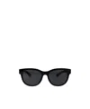 Burberry Womens Black Be4432u Round-frame Acetate Sunglasses In Black