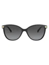 Burberry Eyewear Round-frame Sunglasses In Black