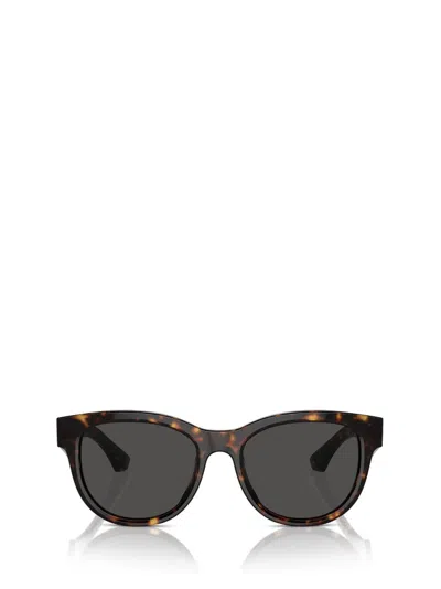 Burberry Eyewear Round Frame Sunglasses In Brown