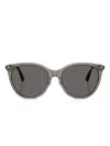 Burberry Eyewear Round-frame Sunglasses In Gray