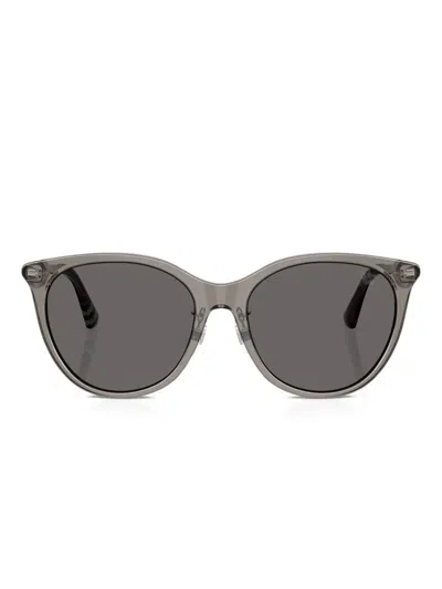 Burberry Eyewear Round-frame Sunglasses In Gray