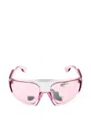 Burberry Eyewear Shield-frame Sunglasses In Multi