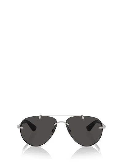 Burberry Sunglasses In Silver