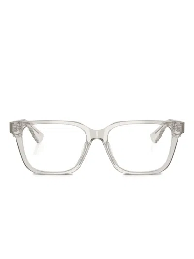 Burberry Eyewear 方框醋酸纤维眼镜 In Gray