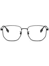 Burberry Eyewear Square-frame Glasses In 黑色