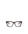 Burberry Eyewear Square Frame Glasses In Black