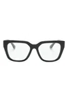 Burberry Eyewear Square-frame Glasses In Black