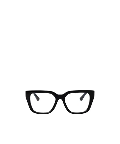 Burberry Eyewear Square Frame Glasses In Black