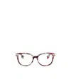 Burberry Eyewear Square Frame Glasses In Multicolor