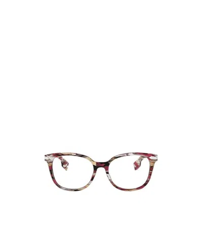 Burberry Eyewear Square Frame Glasses In Multicolor