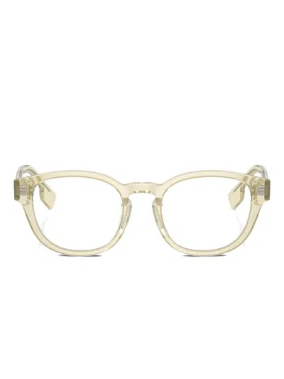 Burberry Eyewear Square-frame Glasses In Transparent