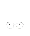 Burberry Eyewear Square Frame Glasses In Metallic