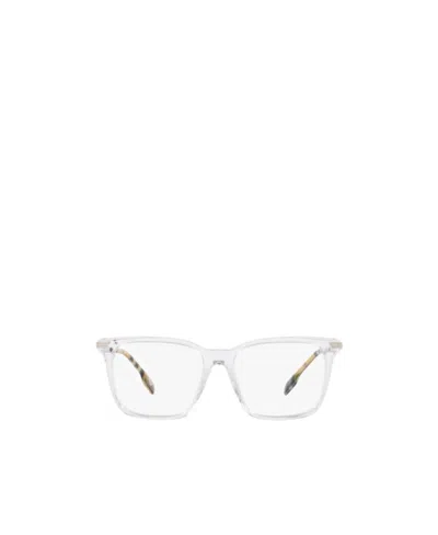 Burberry Eyewear Square Frame Glasses In White