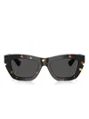 Burberry Eyewear Burberry Be4454 In Black