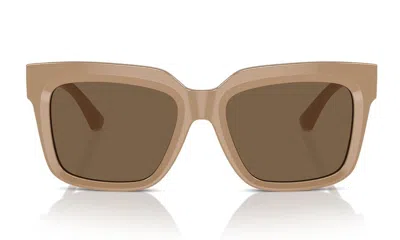 Burberry Eyewear Square Frame Sunglasses In Beige