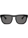 Burberry Eyewear Square Frame Sunglasses In Black