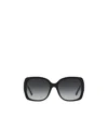 Burberry Eyewear Square Frame Sunglasses In Black