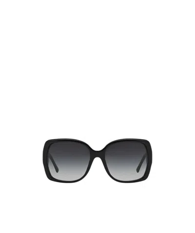 Burberry Eyewear Square Frame Sunglasses In Black