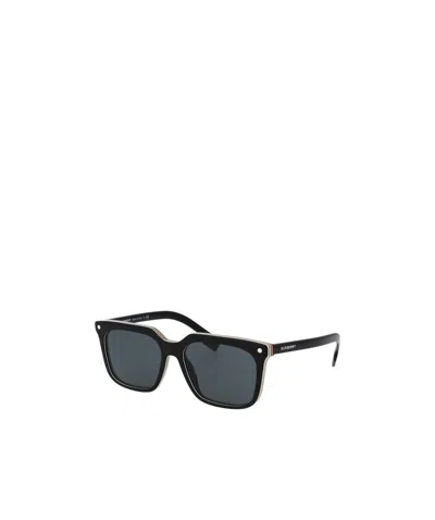 Burberry Eyewear Square Frame Sunglasses In Black