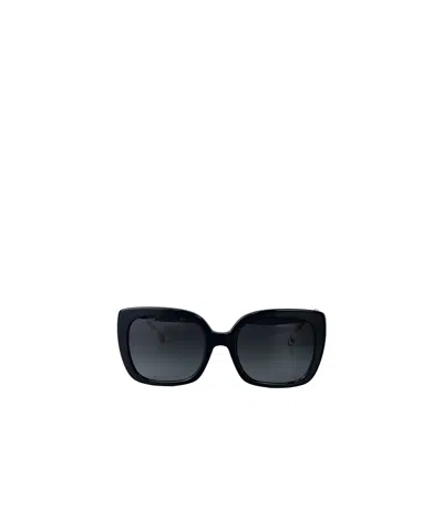 Burberry Eyewear Square Frame Sunglasses In Black
