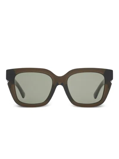 Burberry Eyewear Square-frame Sunglasses In Brown