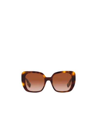 Burberry Eyewear Square Frame Sunglasses In Brown