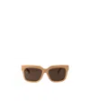 Burberry Eyewear Square Frame Sunglasses In Brown