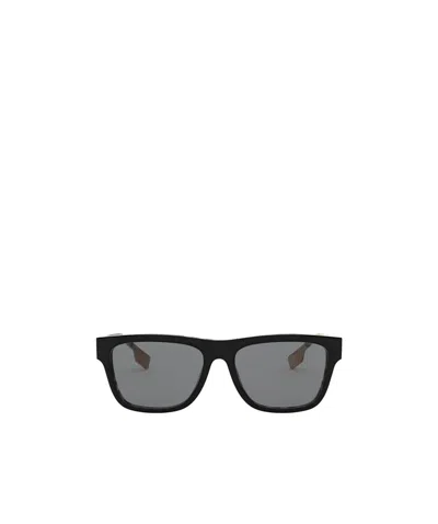Burberry Eyewear Square Frame Sunglasses In Gray