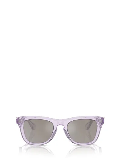 Burberry Eyewear Square Frame Sunglasses In Purple