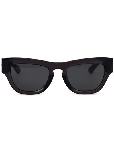 Burberry Eyewear 0be4440u Sunglasses In Check Black