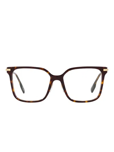 Burberry Eyewear Elizabeth Dark Havana In Brown