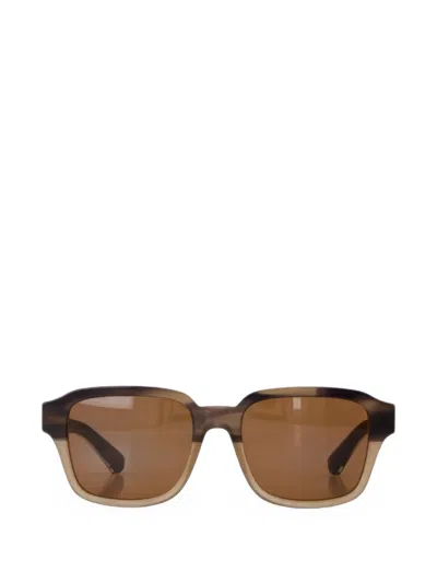 Burberry Eyewear Square-frame Sunglasses In 브라운