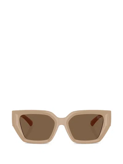 Burberry Eyewear Square-frame Sunglasses In Neutral
