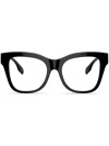 Burberry Eyewear Brille Mit Eckigem Gestell In Black