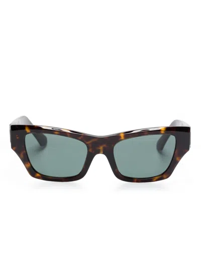 Burberry Eyewear Tortoiseshell-effect Sunglasses In Brown