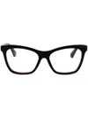 Burberry Eyewear Round-frame Glasses In Black