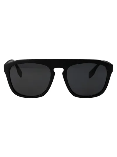 Burberry Eyewear Wren Sunglasses In 346487 Matte Black