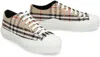 BURBERRY BURBERRY FABRIC LOW-TOP SNEAKERS