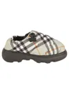 BURBERRY FABRIC RUBBER SOLE SNEAKERS