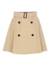 Burberry Women Josselyn Skirt In Nude