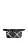 Burberry Man Brown Fanny Packs In Black
