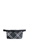 Burberry Man Brown Fanny Packs In Black