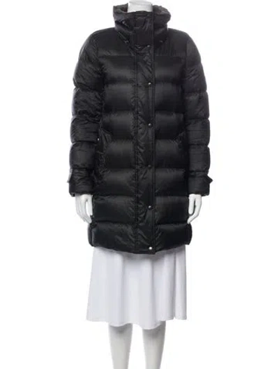 Pre-owned Burberry Faux Fur Jacket In Black