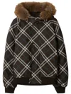 Burberry Men Check Jacket In Multi