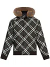 Burberry Men Check Jacket In Multi