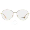 Burberry Felicity Demo Aviator Ladies Eyeglasses Be1366 1338 54 In Red