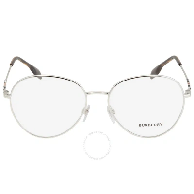 Burberry Felicity Demo Round Ladies Eyeglasses Be1366 1005 56 In White